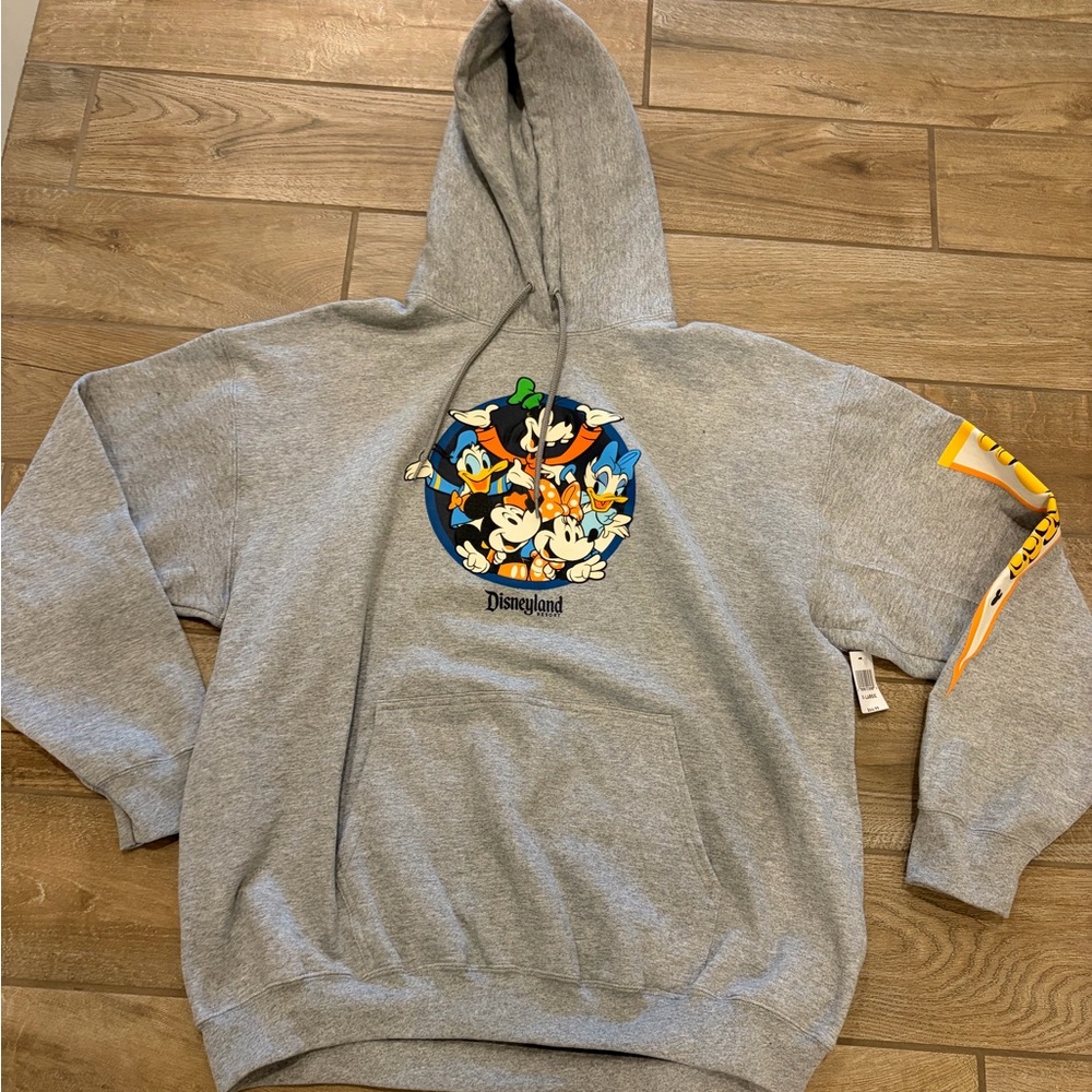 Disneyland parks Mickey and friends hoodie new with tag XL